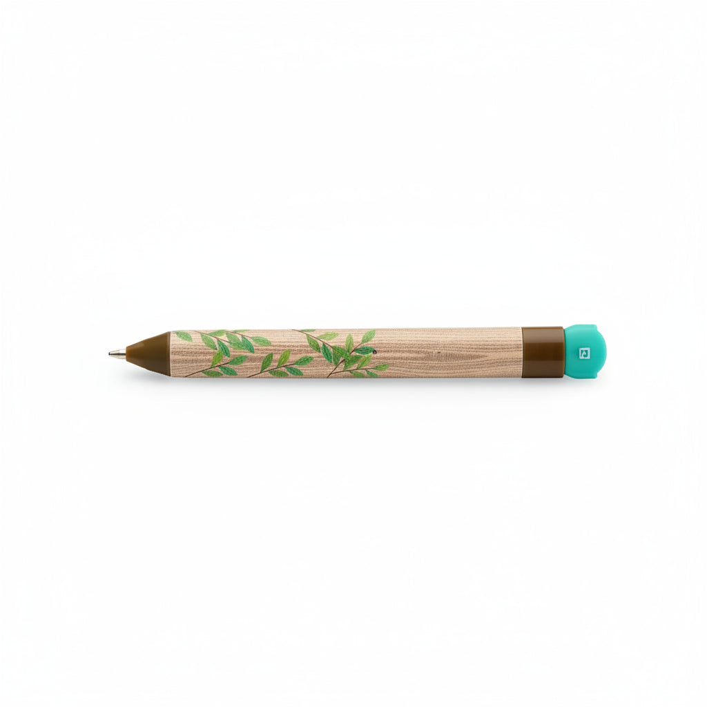 Premium Pen With Book Clip And Refills Owl Themed