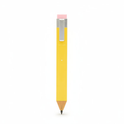 Cute Yellow Bookmark PencilFun Novelty Stationery Gift