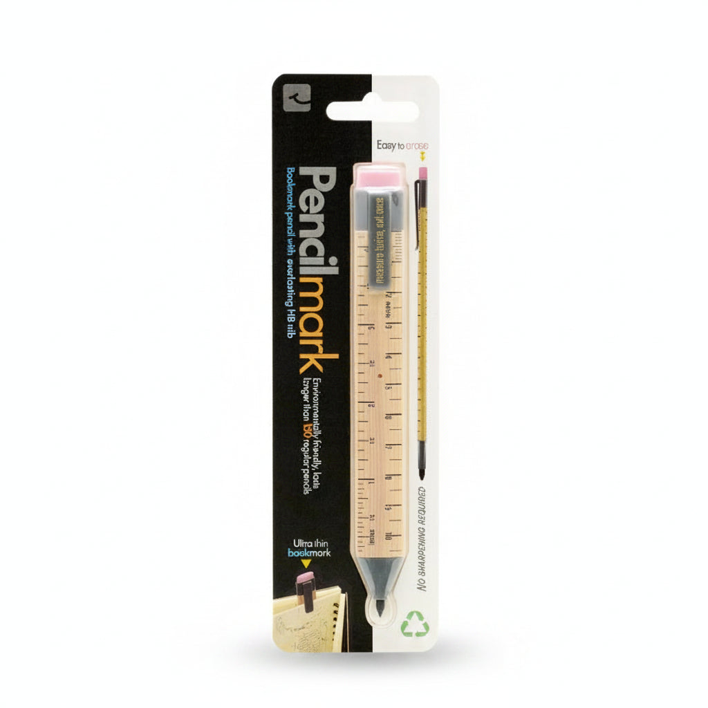Cute Ruler Bookmark PencilFun Novelty Stationery Gift