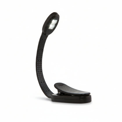 Flexible Led Book Light In Xtra Black Dots Design Perfect For Hands-Free Reading