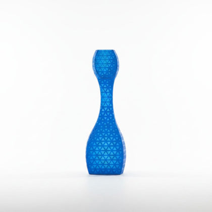 Flexible Led Book Light In Light Blue Geo Design Perfect For Hands-Free Reading