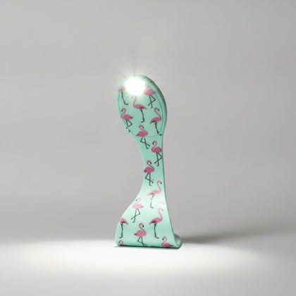 Flexible Led Book Light In Flamingo Design Perfect For Hands-Free Reading
