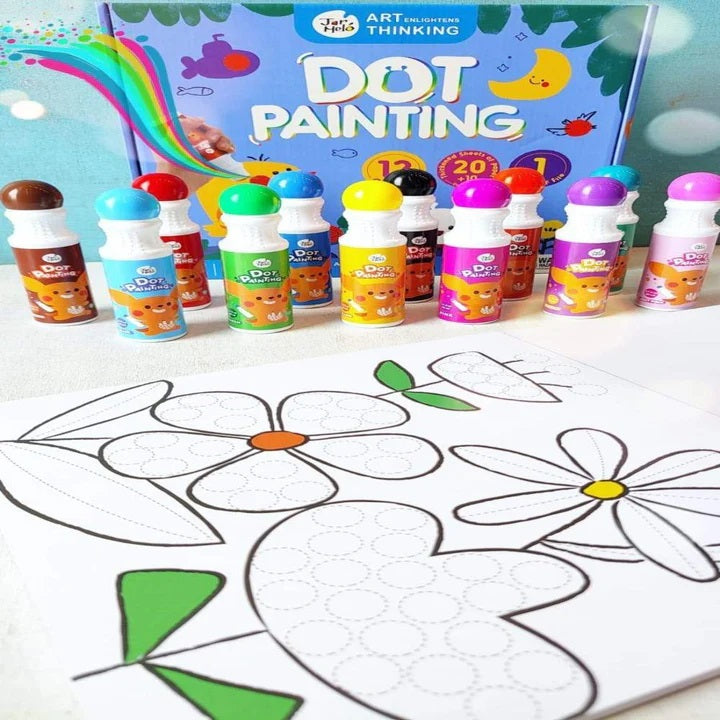 Dot Painting 12 Colors Set