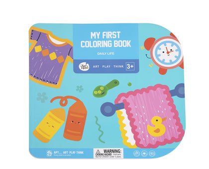 My First Coloring Book: Daily Life