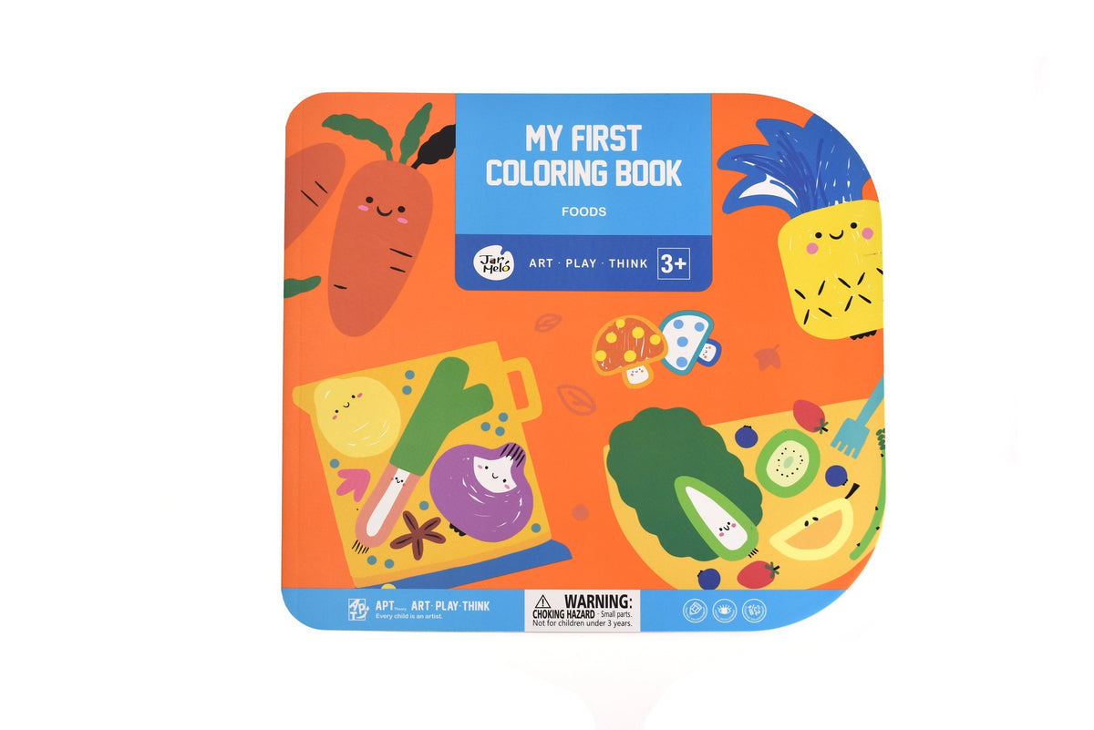 My First Coloring Book: Foods