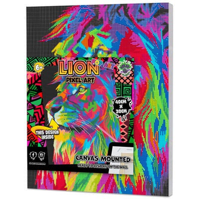 Diamond Paint Art Lion 40 x 30cm