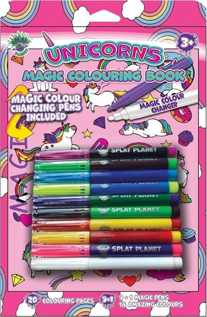 Magic Colouring Book Unicorn
