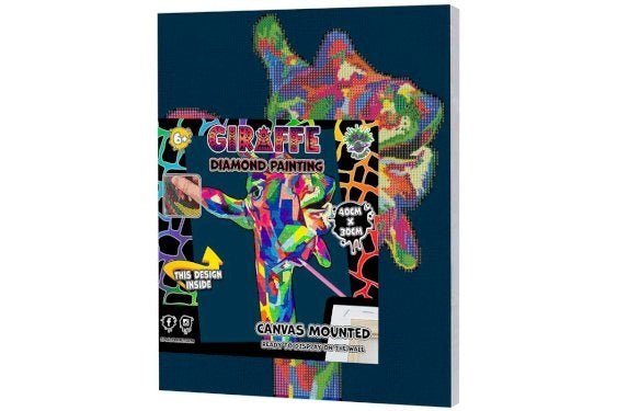 Diamond Paint Art Giraffe 40 x 30cm