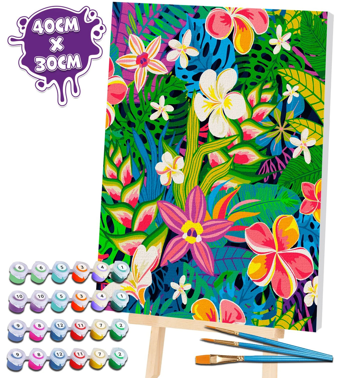 Paint By Numbers Summer Vibes 40Cmx30Cm