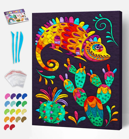 Clay Paint Art Fiesta Fiesta 40 x 30cm