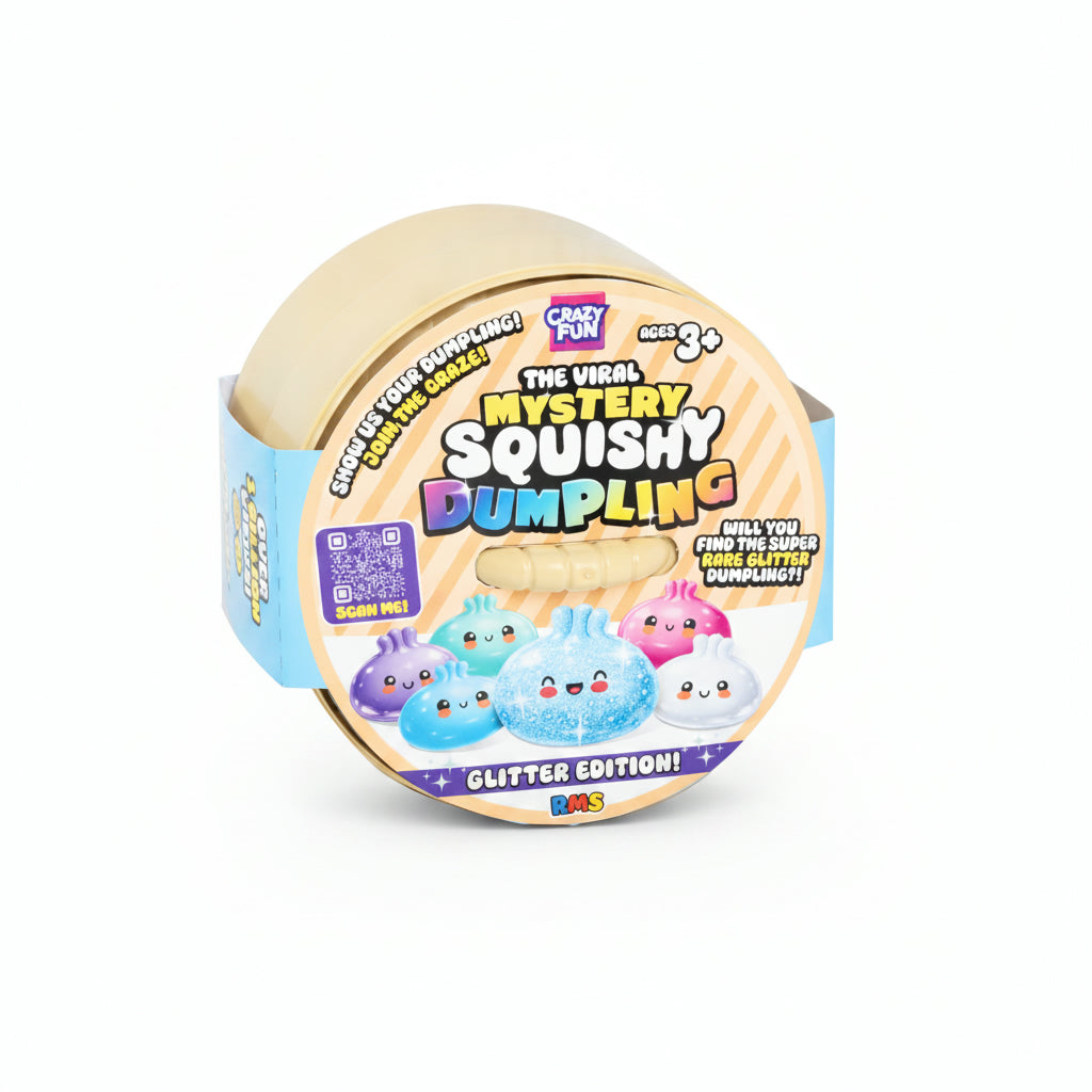 Crazy Fun Big  17cm Glitter Giant Dumpling