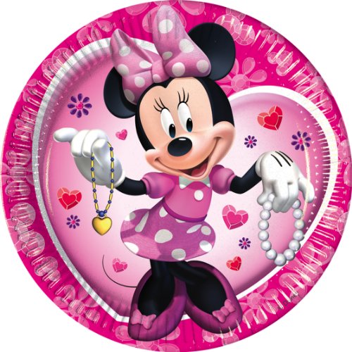 10 PAPER PLATES MINNIE
