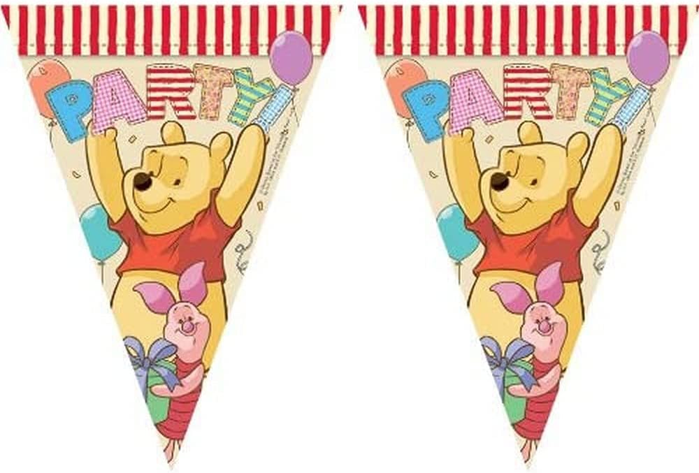 9 TRIANGLE FLAG BANNER WINNIE ALPHABET