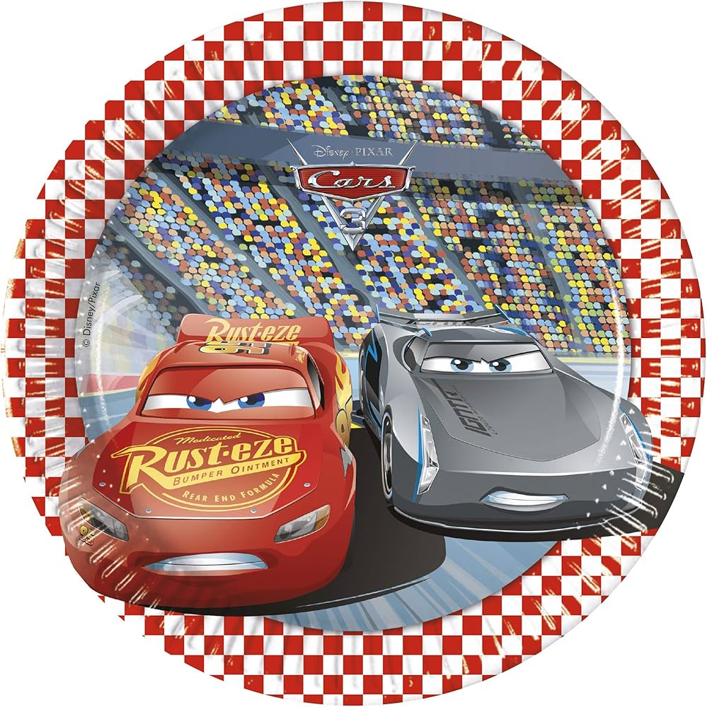 8 PAPER PLATES CARS 3