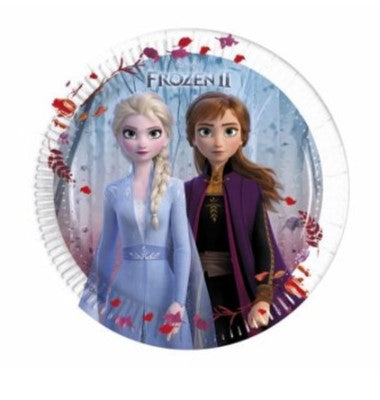 8 PAPER PLATES FROZEN 2