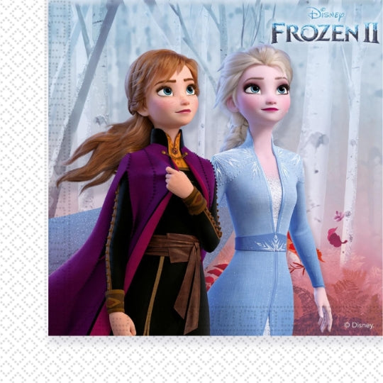 20 NAPKINS FROZEN 2 33X33CM