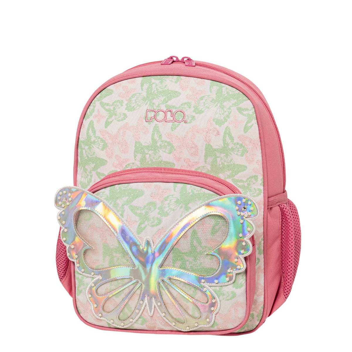 Backpack 2 Parts Junior Bibi Buttefly Size 42X26X20
