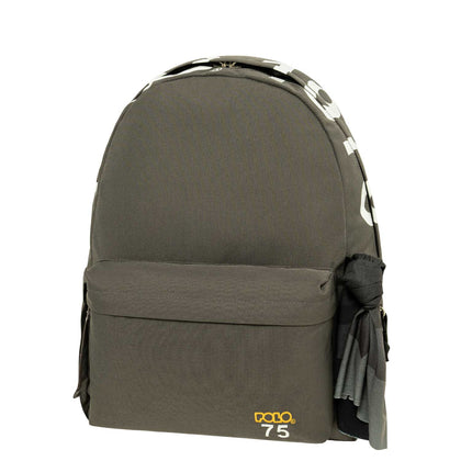 Backpack 1 Part With Scraf Polo 75 30X40Cm Grey