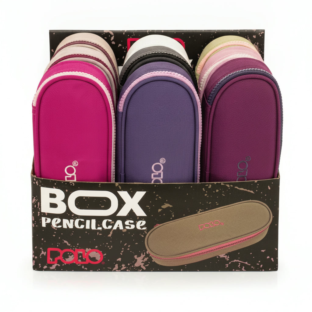 Pencil Case Boxiii.Dos Assorted Col.