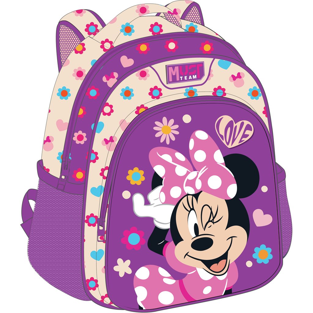 Backpack 27x10x31cm 2 Parts Minnie Love