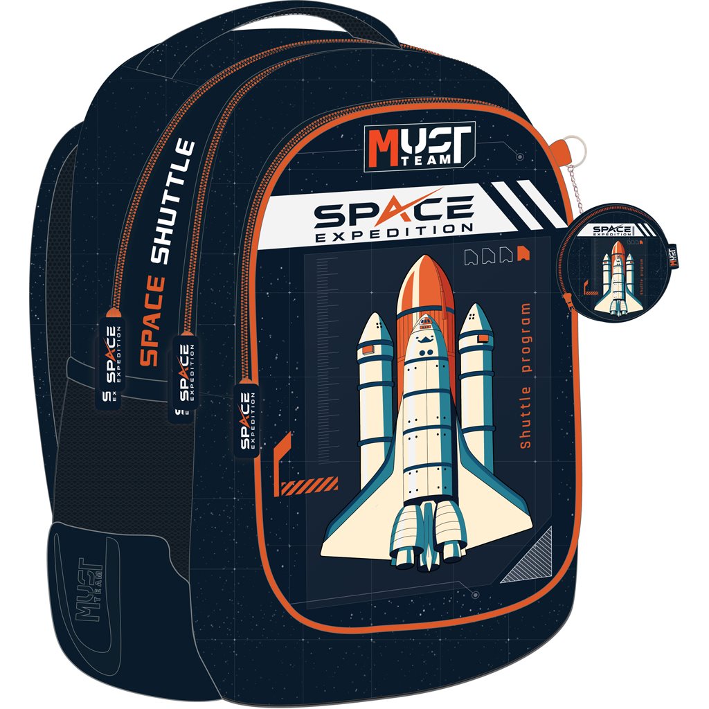 Backpack 3 Parts 32X18X43 Space Expedition