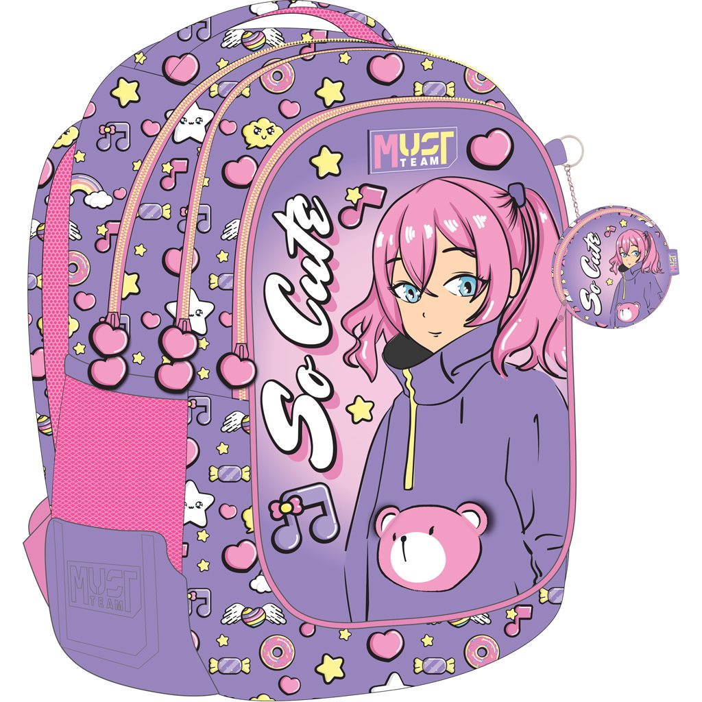 Backpack 3 Parts 32X18X43 So Cute