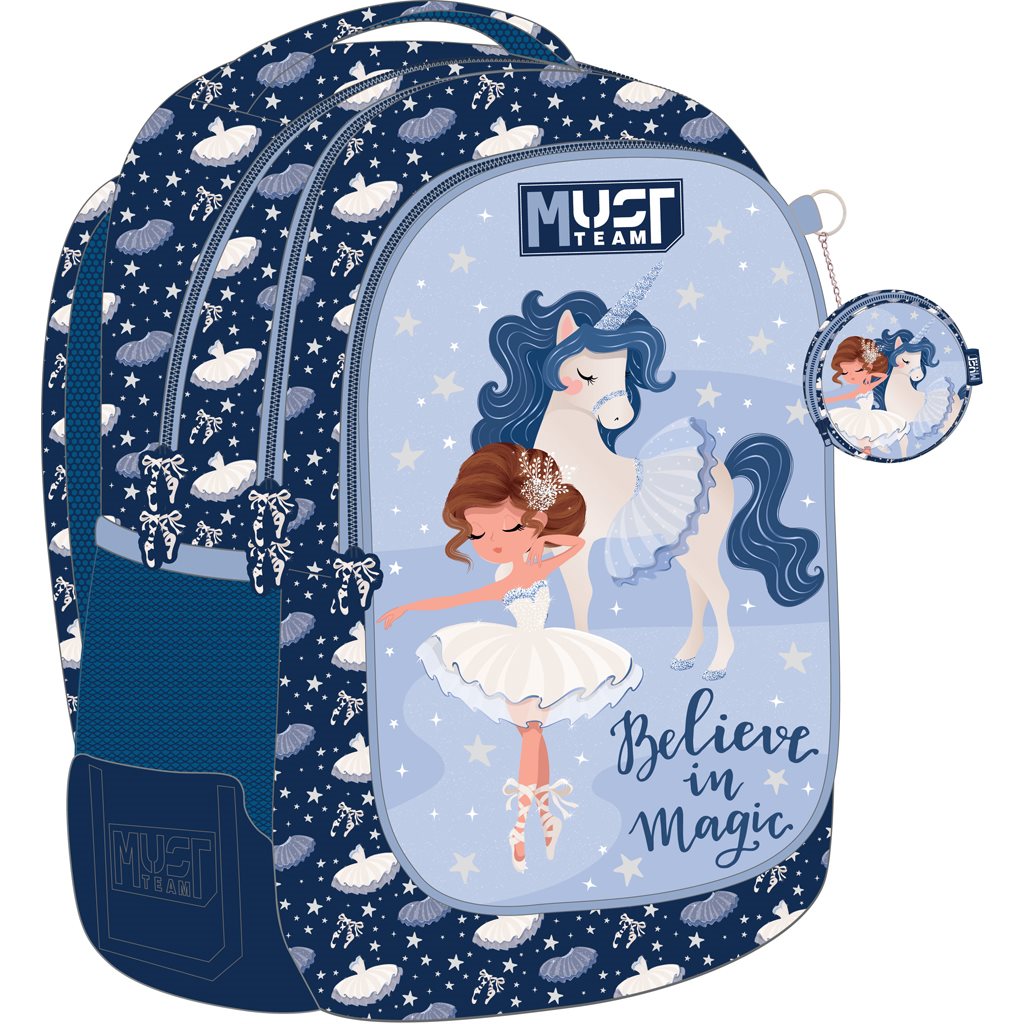 Backpack 3 Parts 32X18X43 Believe In Magic