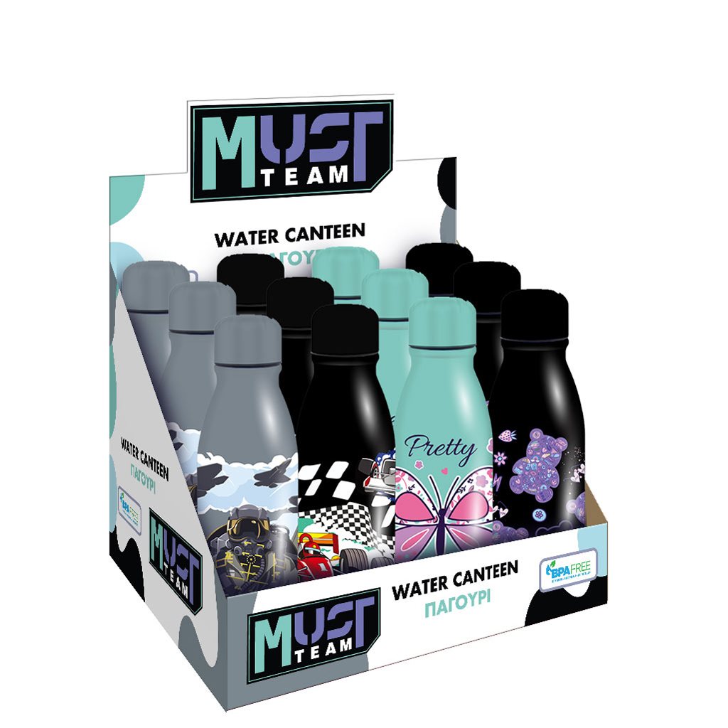 Aluminium Water Bottle 550Ml Street Racer