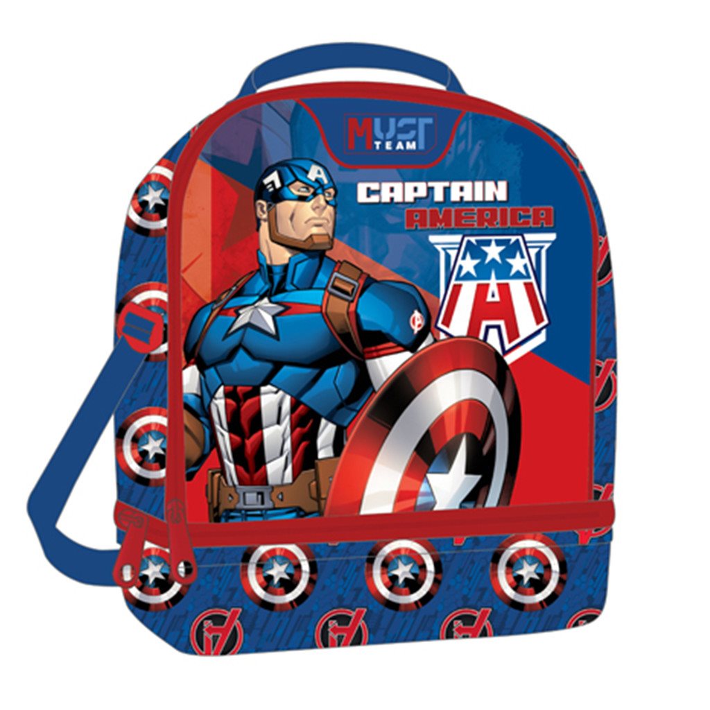 Lunch Bag 22x16x28cm Isothermal Captain America