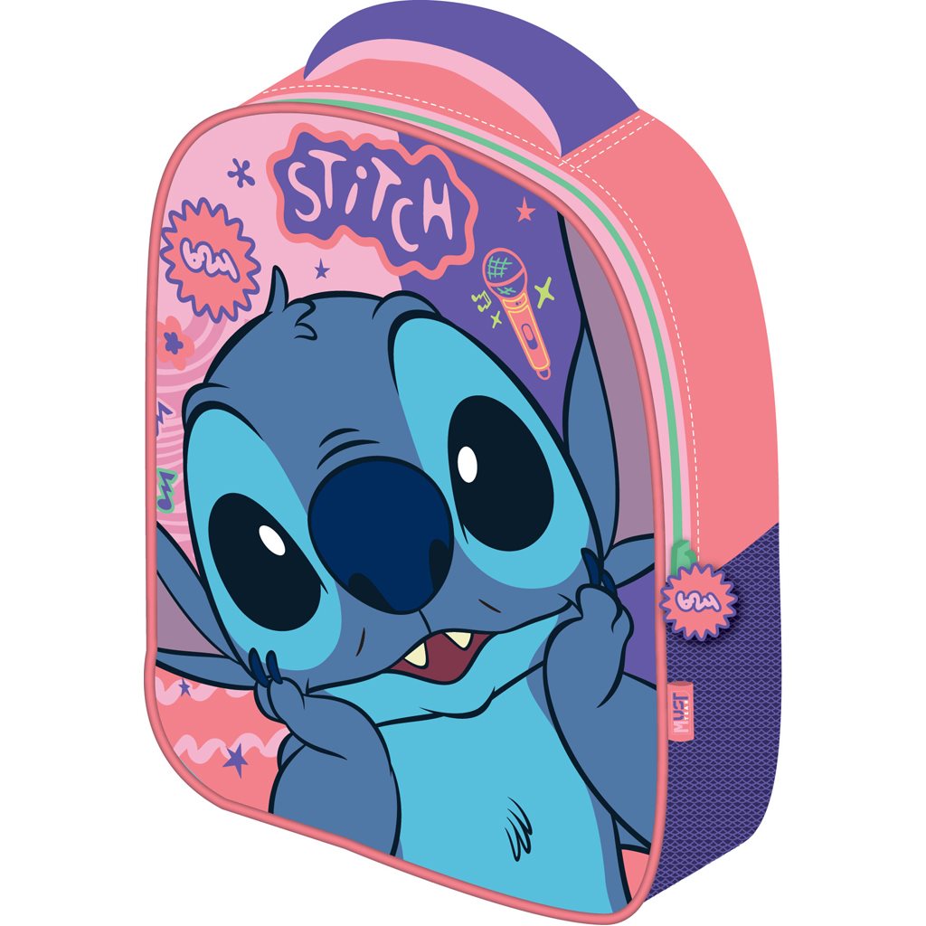 Backpack 26x10x32cm 1 Part 3D Eva Lilo & Stitch