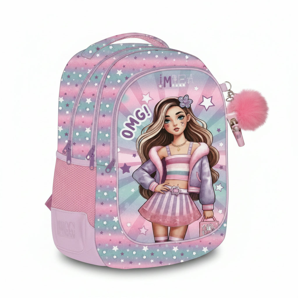 Must Team 17' Backpack 3 Cases Fashion Girl