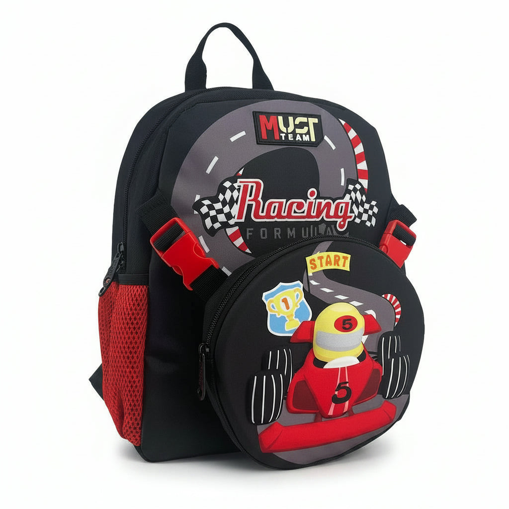 Must Team 13' Backpack With Waist And Shoulder Bag Racing