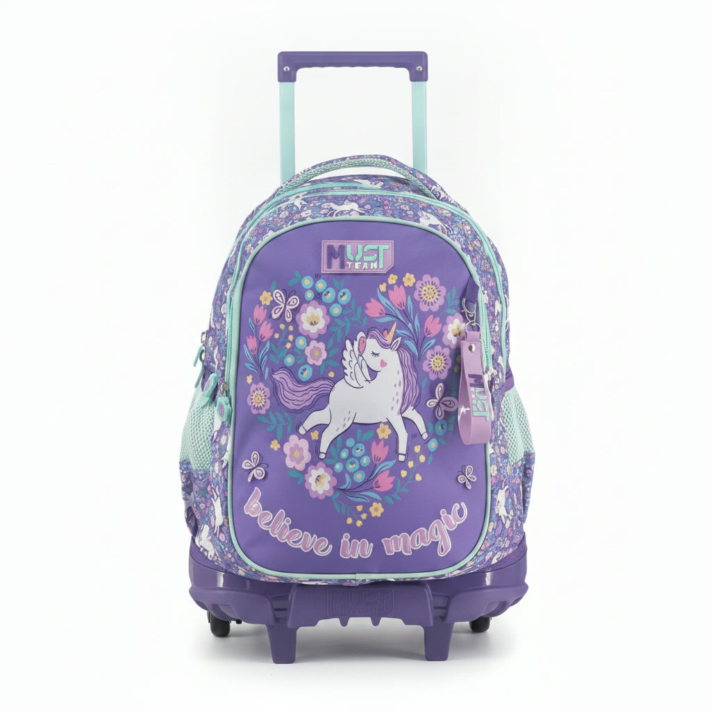 Must Team 17' Trolley Purple Unicorn