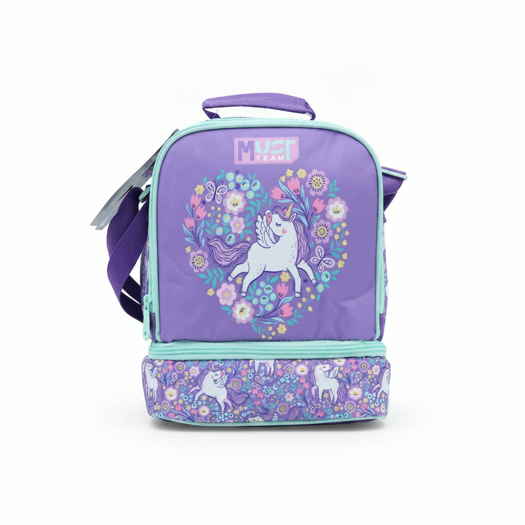 Must Team Lunch Bag Isothermal Purple Unicorn