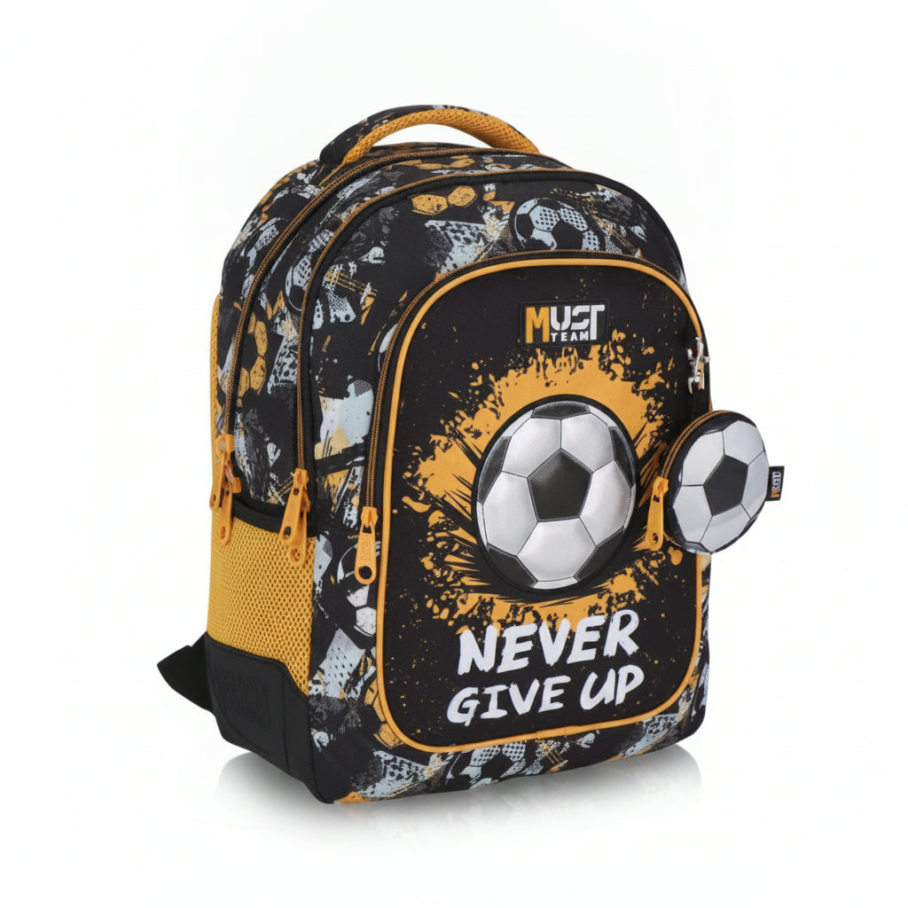 Must Team 17' Backpack 3 Cases Never Give Up