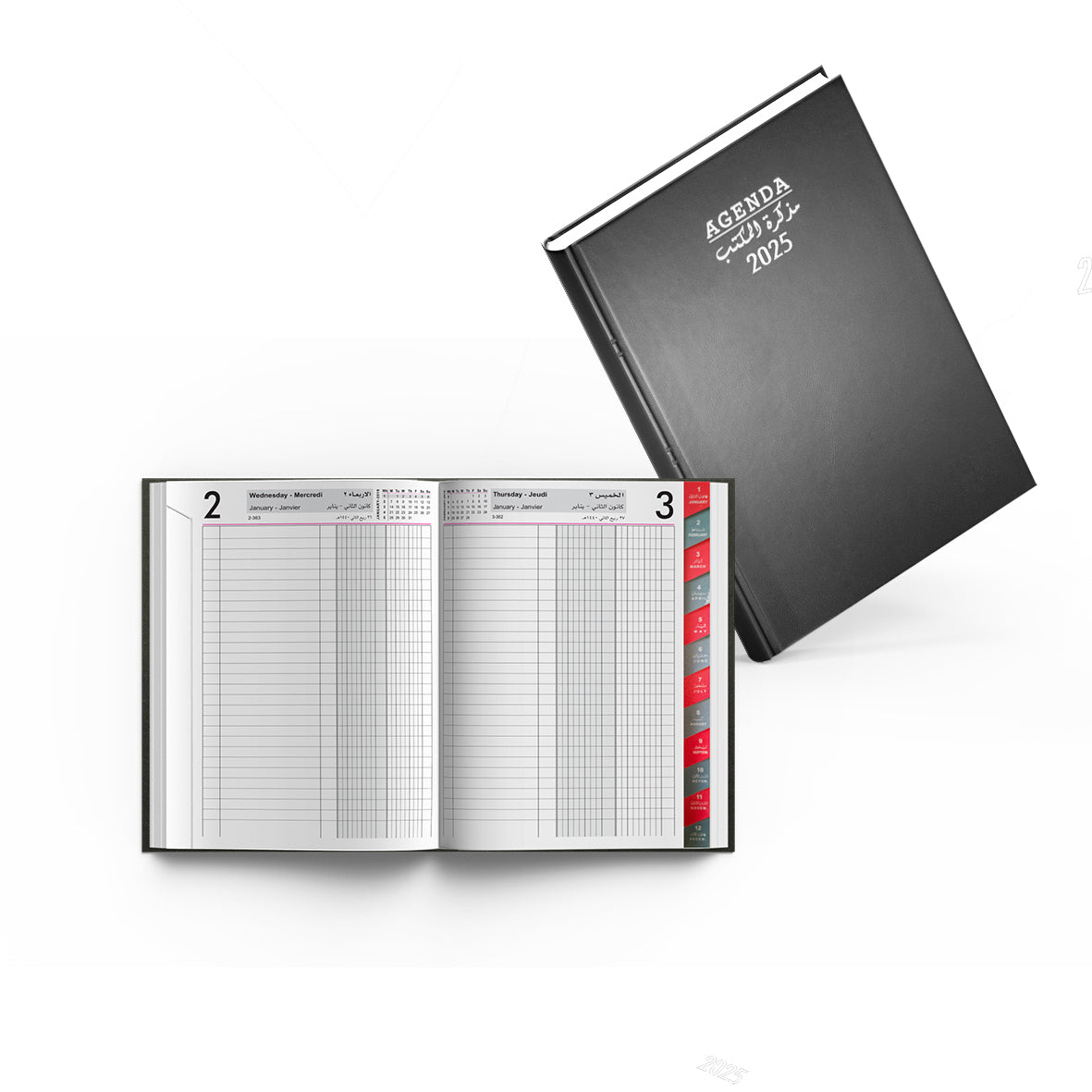 Daily Diary Pvc Cover 2Colors B5 /2025