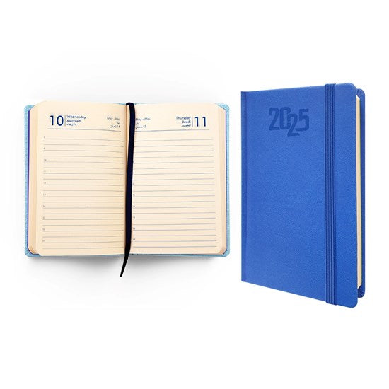 Pocket Diary 1 Day/P W/Elastic Cord 9X14 Cm 2026