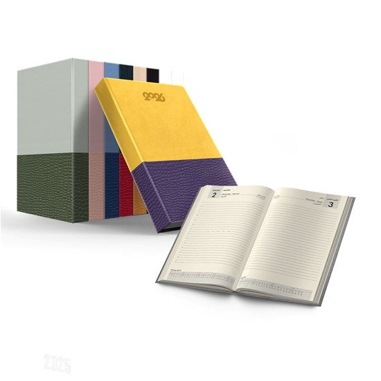 Daily Diary Duo color Cream Paper Line B5 2026