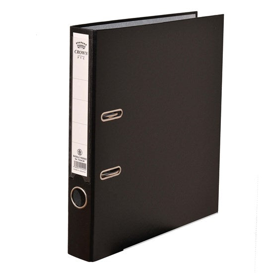 Box File Crown A4 4Cm Black