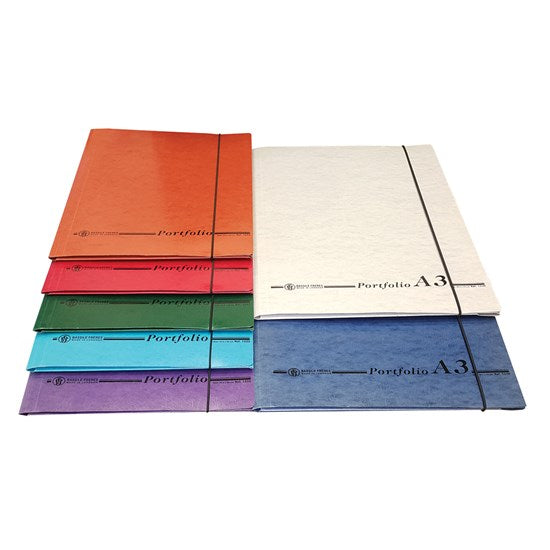 Portfolio Flap File Pg 726G W/Elastic Fc, Red