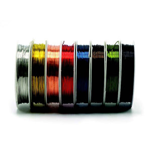 Brass Wire 0.6Mm 6Metre Silver