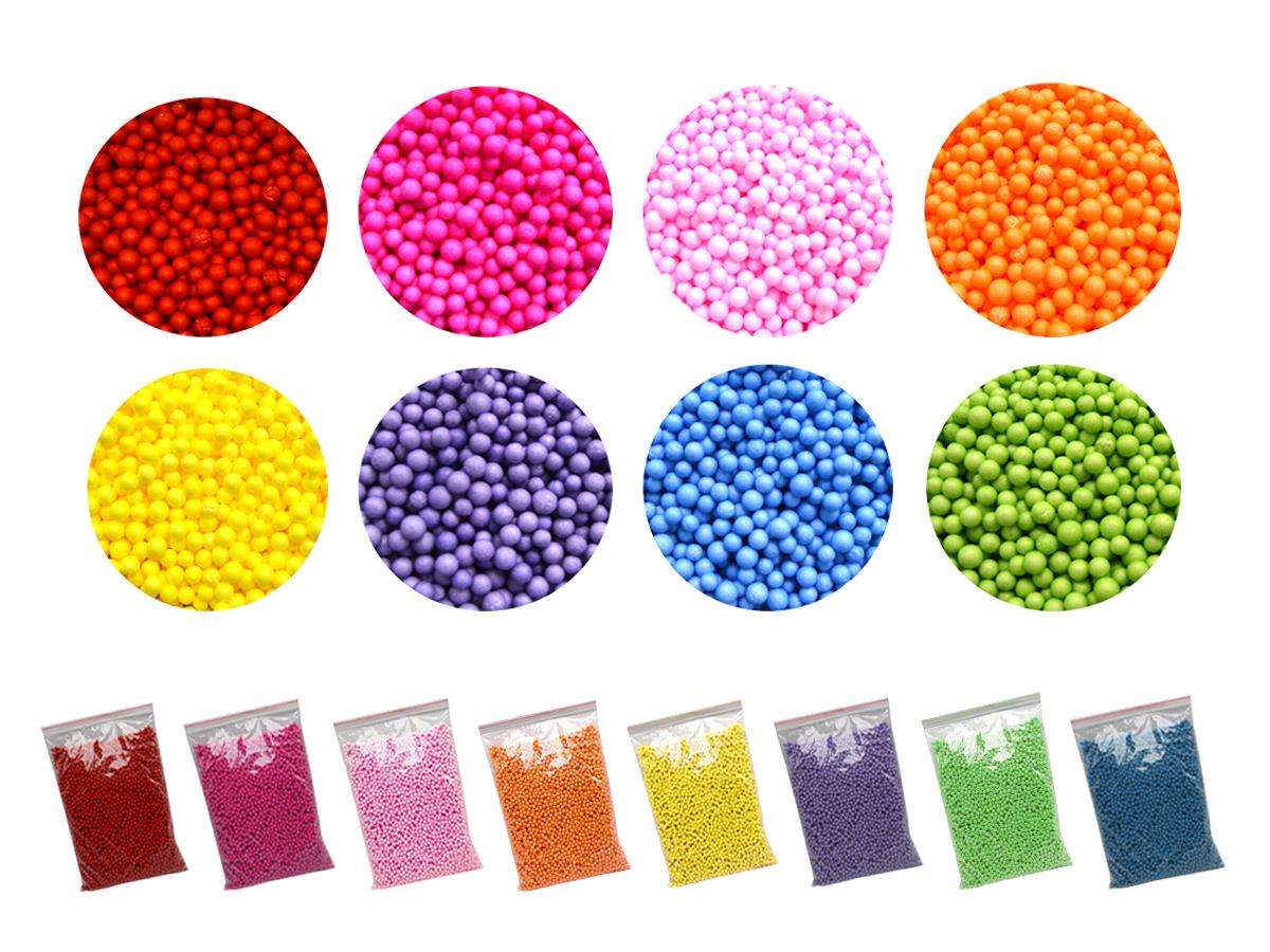 Foam Ball 20Gr 2-3Mm Colored