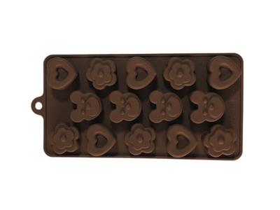 Silicone Mold 21*10.5*1.9Cm 45G Heart/Flower/Bear