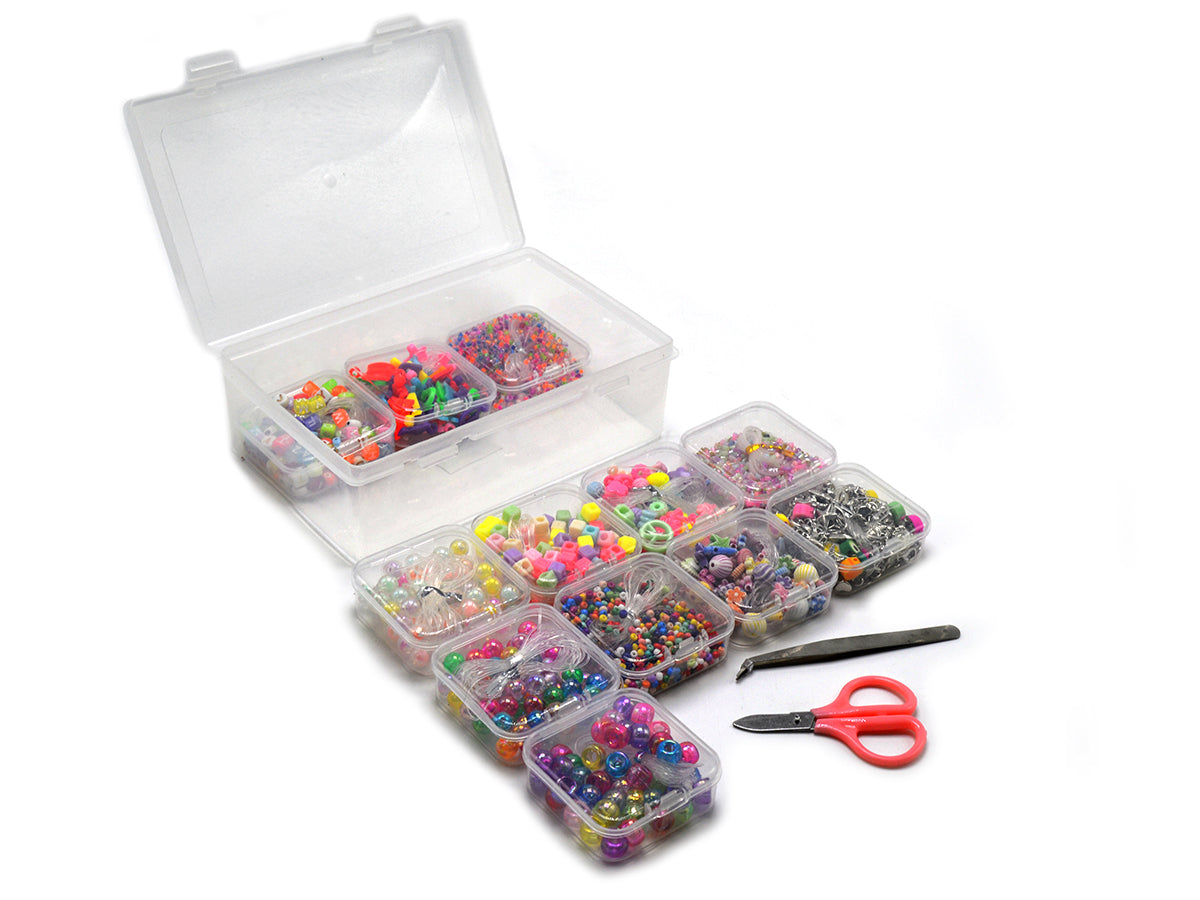 Plastic Beads Box With 12 Small Boxes Inside