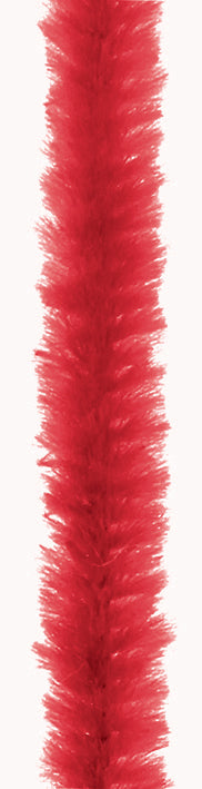 Pipe Cleaners Chenille Stem 0.6x30Cmx48 Pcs Fluo Red