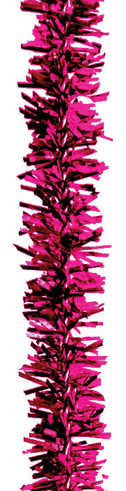 Glitter Pipe Cleaners Chenille Stem 0.6x30Cmx48 Fushia P25