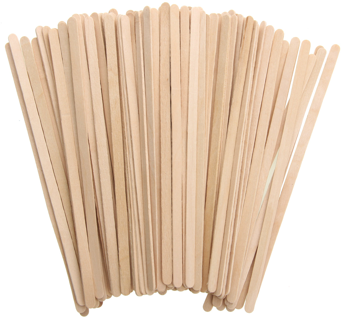Natural Coffer Stirrer - 14*0.5Cm*100Pcs
