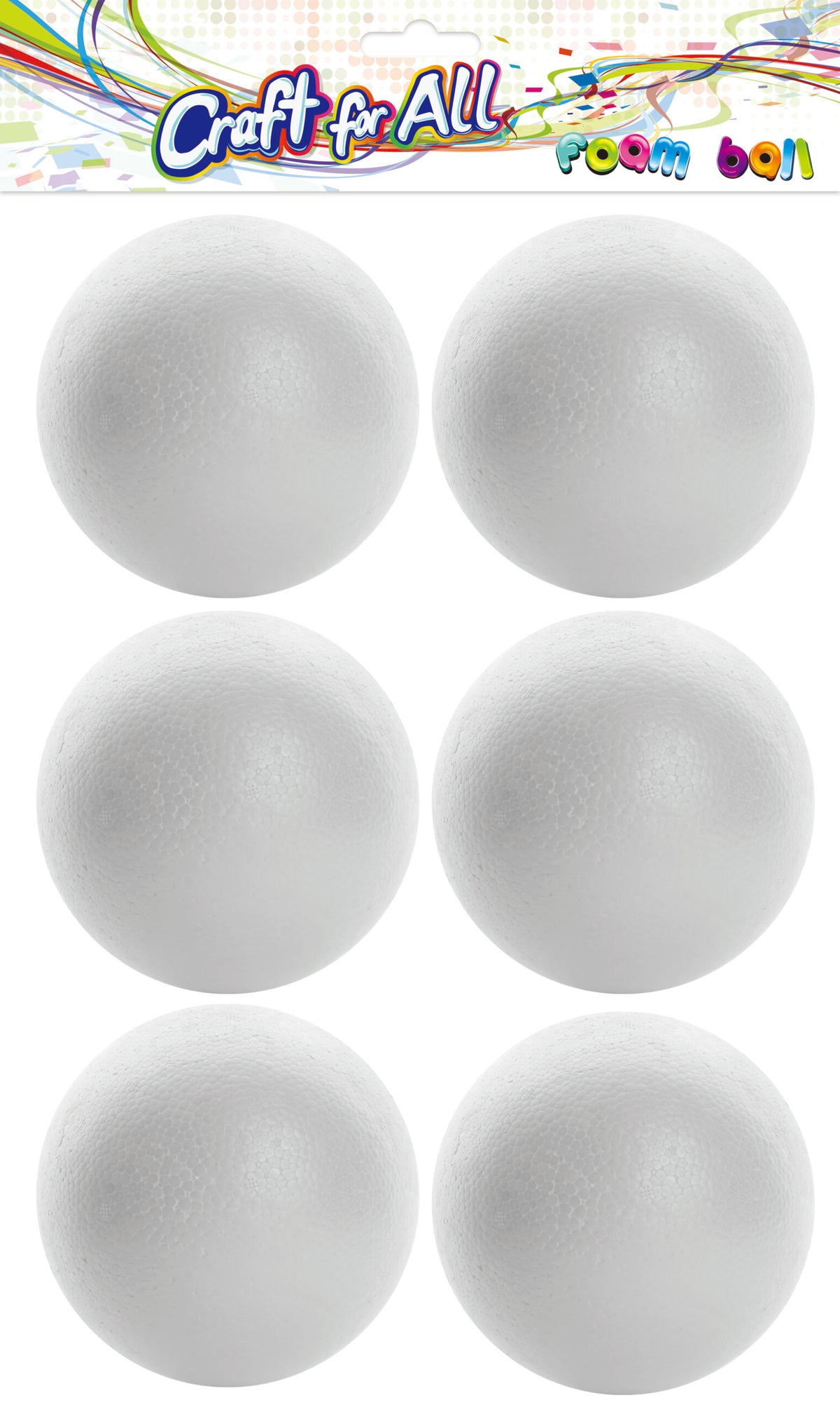 Ball Styrofoam -  8Cm*6 Pcs