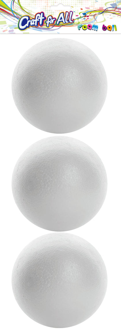 Ball Styrofoam -  10Cm*3 Pcs