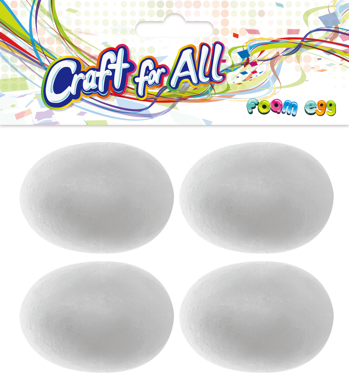 Egg Styrofoam - 6 Cm *4 Pcs